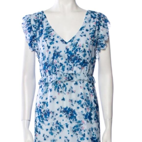 HATCH MATERNITY Luna Dress Blue/White Floral Size 2 NWOT - Picture 6 of 8